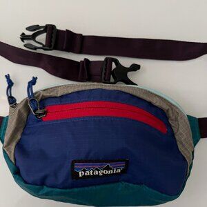 Patagonia ultralight black hole hip pack in multicolor